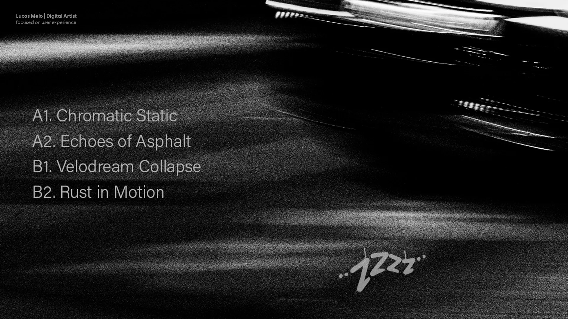 Prancha de tracklist do EP Countercultural