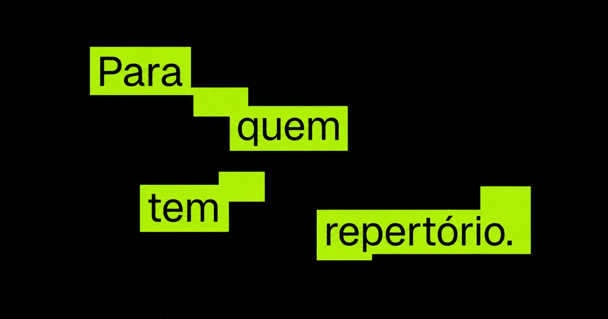 Web Studio por Lucas Melo, experi&ecirc;ncia naveg&aacute;vel de sites autorais para criadores com repert&oacute;rio